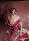 Giovanni Boldini Portrait of Mlle de Gillespie, 'La Dame de Biarritz' painting